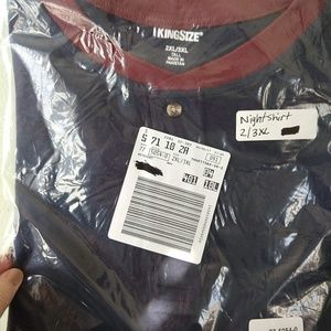 King Size Henley Nightshirt